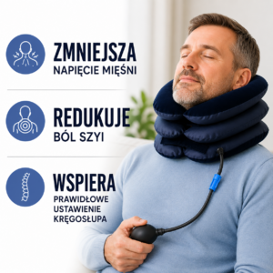 OrtoNeck - powietrzna poduszka na ból szyi